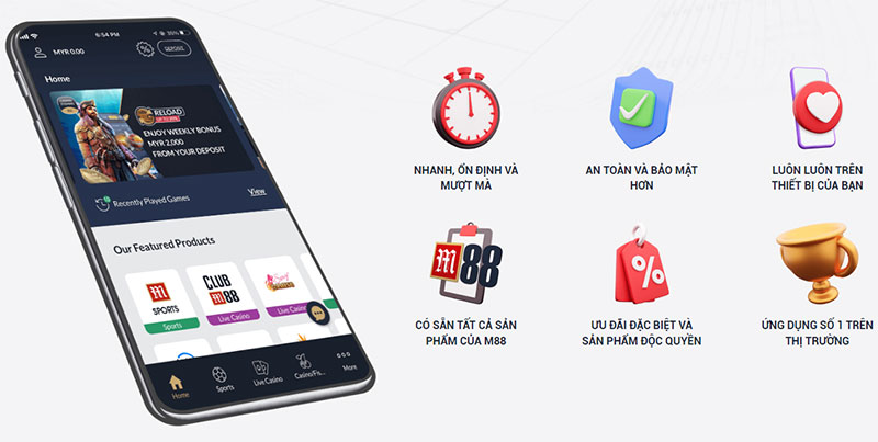 M88 mobile app