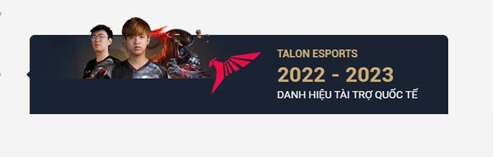 M88 hợp tác cùng TALON ESPORTS 